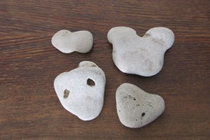צורות של אבנים